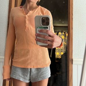 Aerie Orange Long Sleeve